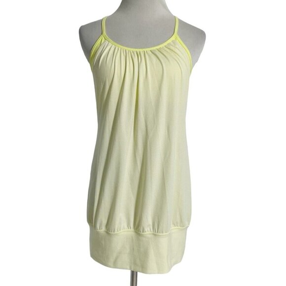 Lululemon Size 6  Tank Top Athletic Built in Sports Bra - Picture 1 of 6